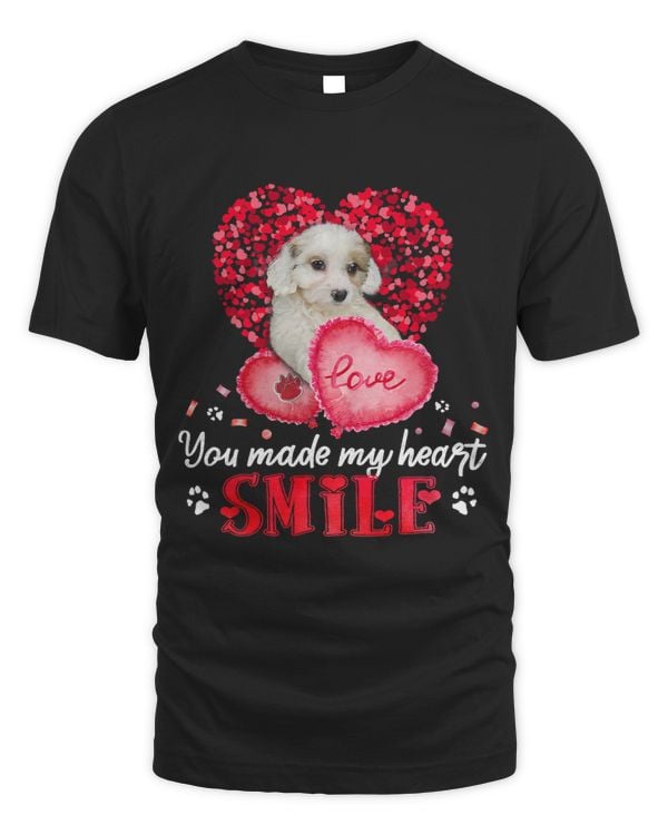 You Make My Heart Smile Cavachon With Heart