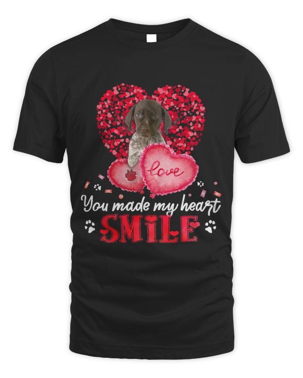 You Make My Heart Smile German Shorthaired Pointer Heart