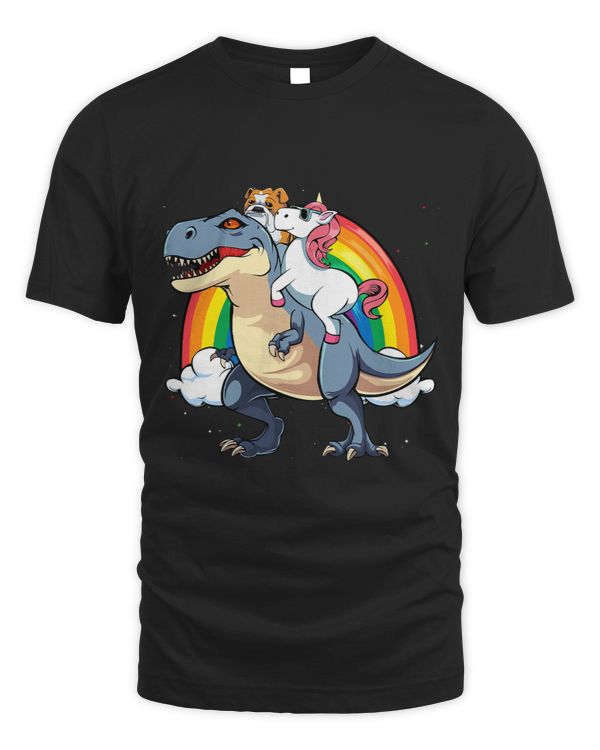Bulldog Unicorn Dinosaur Funny Dog Lover Doggie Puppy Humor