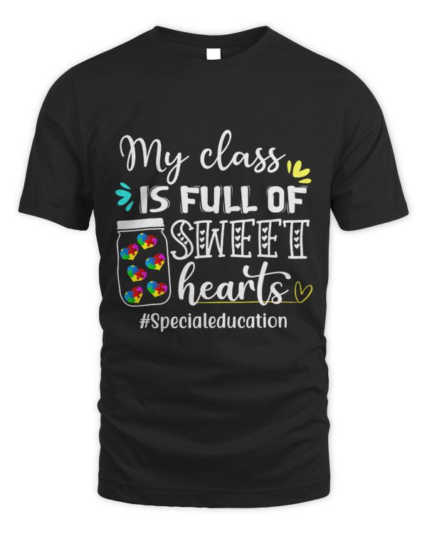 My Class Is Full Of Sweet Hearts Special Education Puzzles