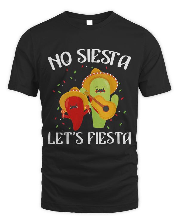 no siesta lets fiesta cinco de mayo peppers guitar sombrero