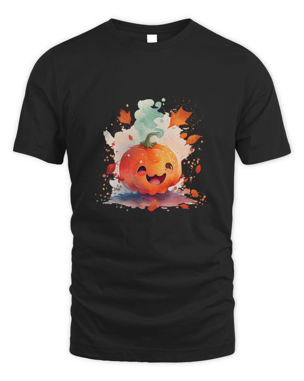 Fall Happy Pumpkin Thankful Autumn Season Leaves 1