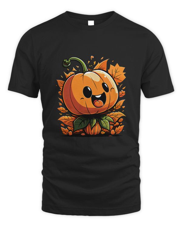 Fall Happy Pumpkin Thankful Autumn Season Leaves