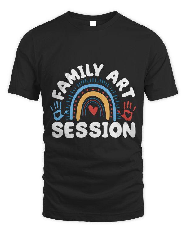 Family Art Session Drawing With Colors Art Paint 2