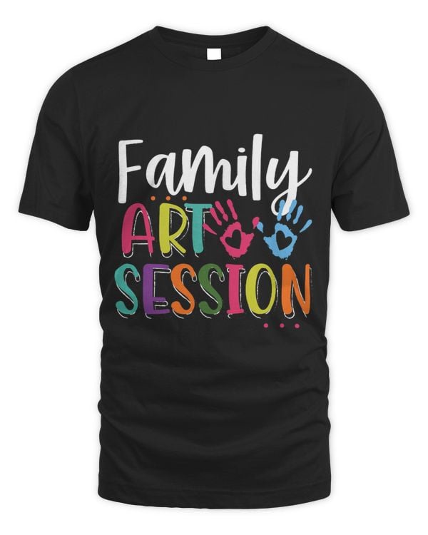 Family Art Session Drawing With Colors Art Paint 3