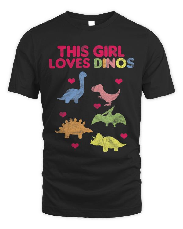 Family Siblings TRex Love Tyrannosaurus Rex Girl Kid 3