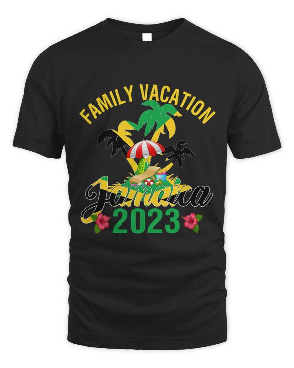 Family Vacation Jamaica 2024 Funny Traveling Costume Family