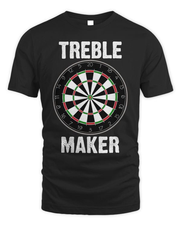 Funny Dart Treble Maker Darts Player Dartboard Joke Pun