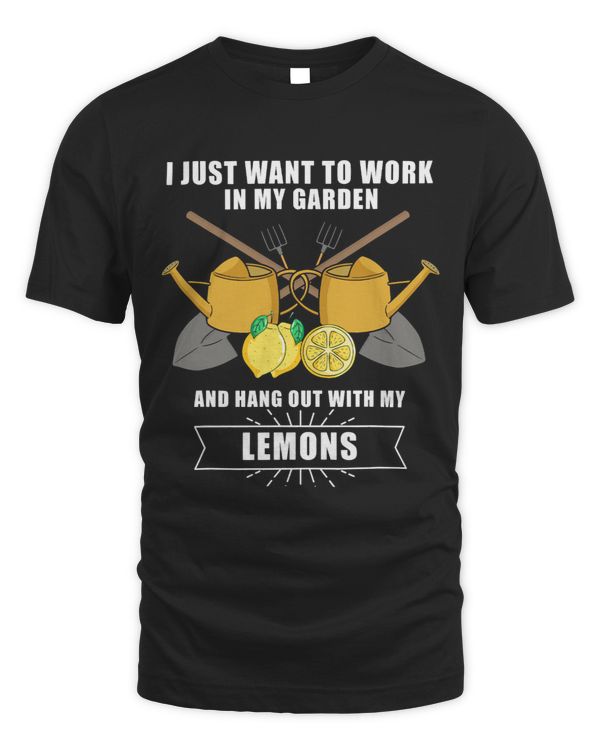 Lemon Gardening Gardener Plant Fruits