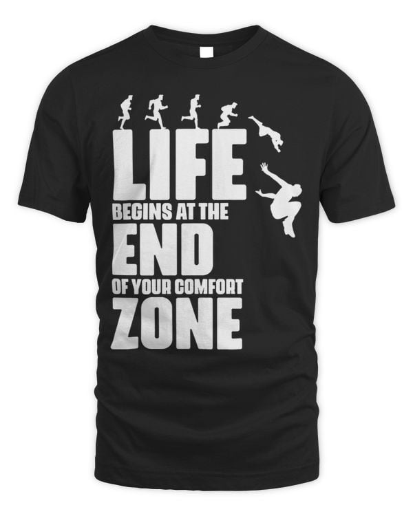 Life Begins Jump Freerunning Obstacle Course Parkour