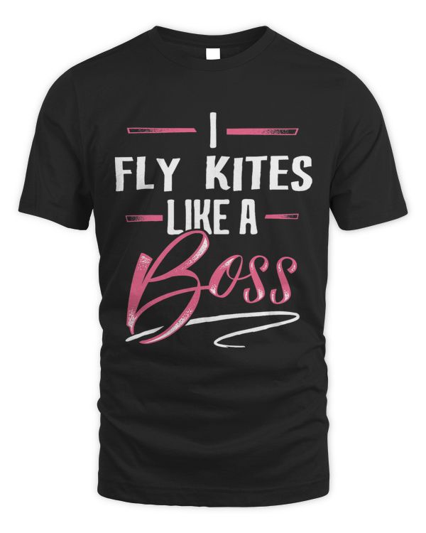 FLY KITES Like A Boss tshirt Lady Boss Girl Power Gift