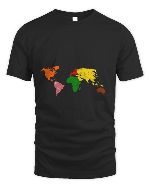 Geography World Continents Future Geologist Map Maker