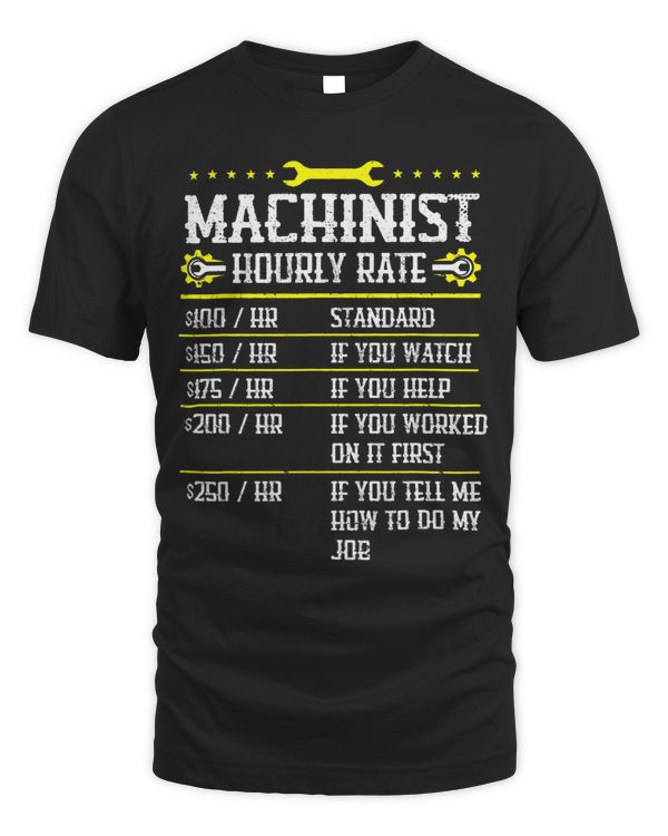 Machining CNC Machinist Hourly Rate