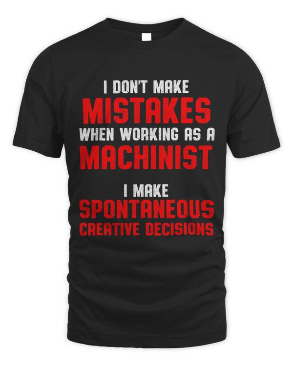 Machinist Decision Machine Operator Machining