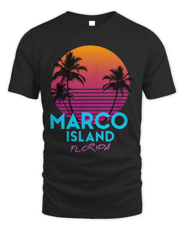 Marco Island Florida Retro 80s