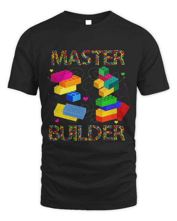 Master Builder Kids Building Blocks Brick Toy Master Builder