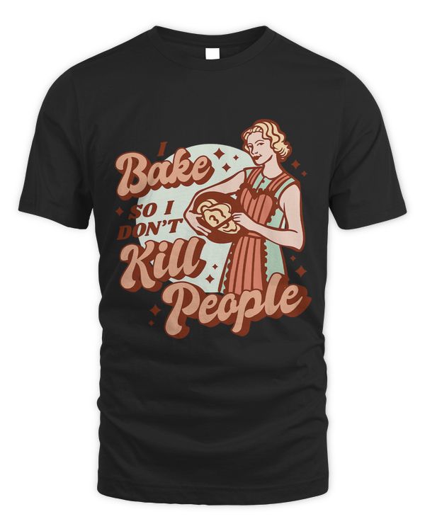 Baker Bakery Retro Sarcastic Baker Women