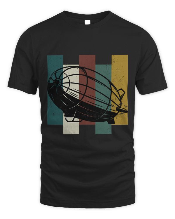 Pilot Job Zeppelin Airship Retro Pilot Airship Vintage