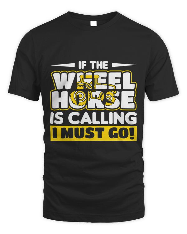 Farmer Wheel Horse Farming Gift