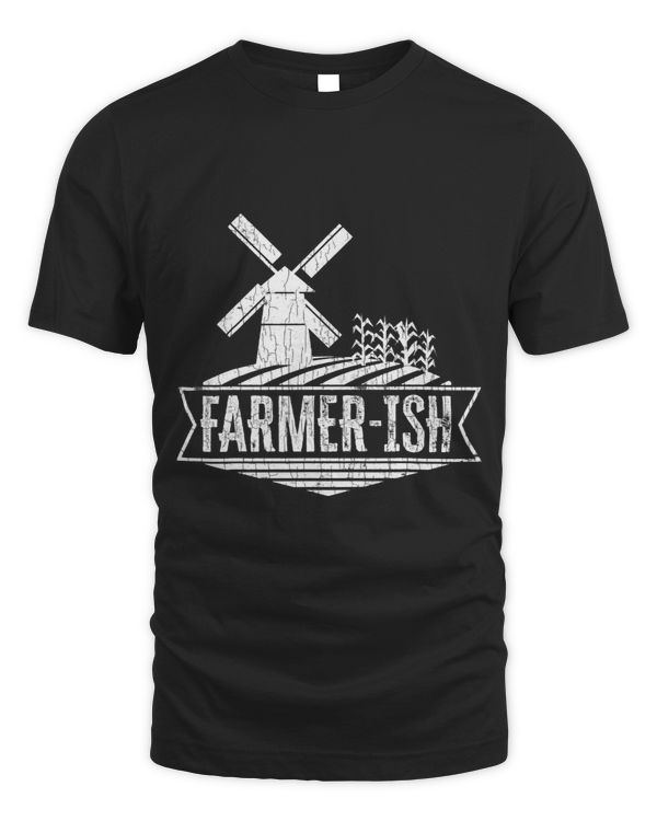 Farmerish Funny Farming Farmer Tractor Animals Graphic