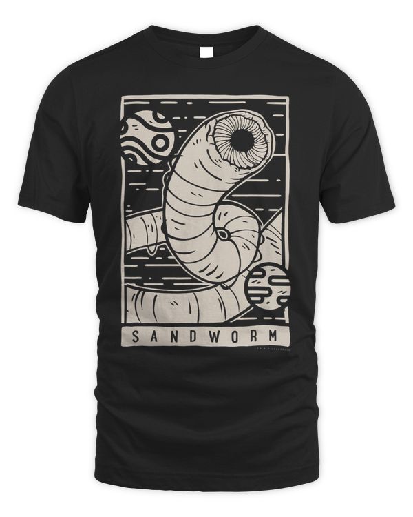 Dune Sandworm Tarot Card