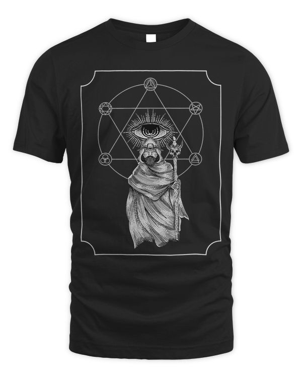 Mystical Sun Eye Magician Astrology Occultism Tarot