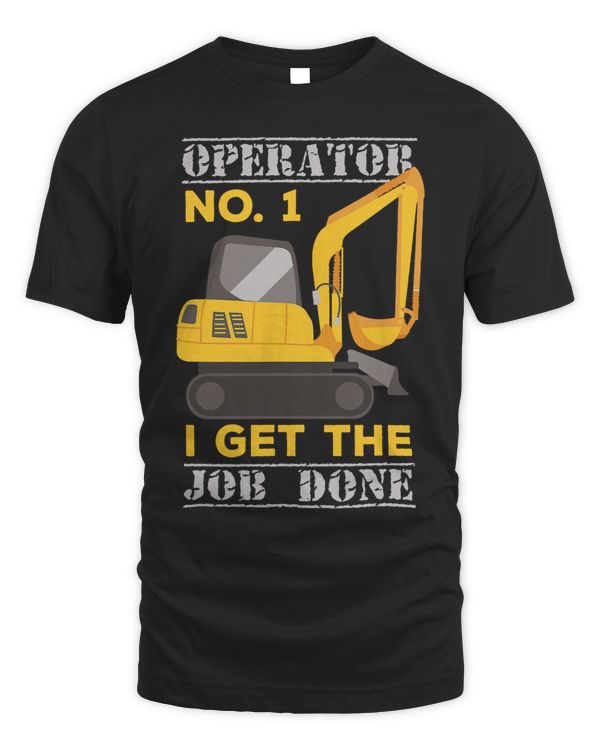 Construction Truck Excavator Building Site Operator No. 1 3