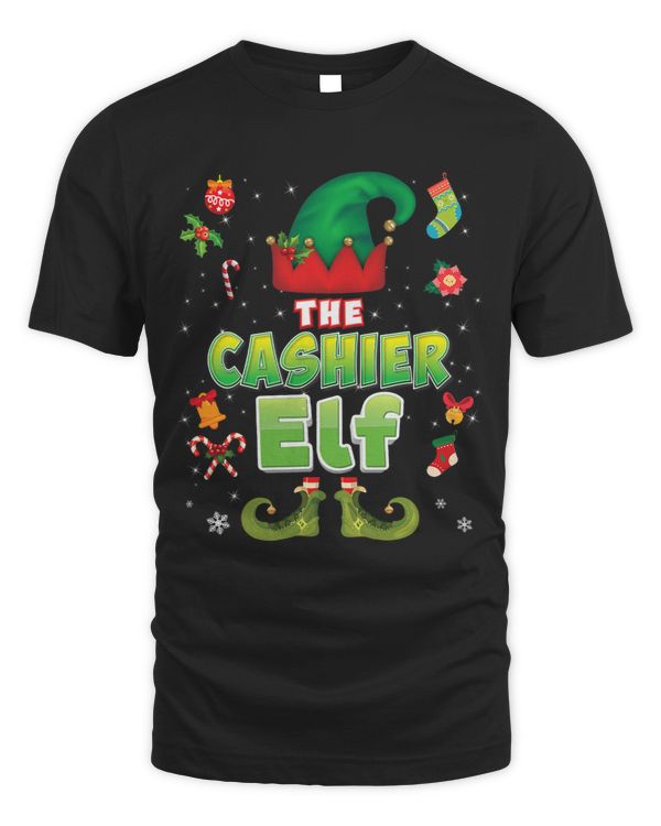 Cashiers Elf Christmas Cute Suit Merry Xmas Costume Sweater 1