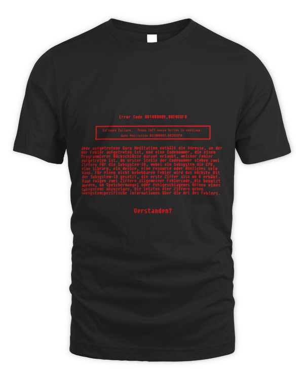 Error Code Guru Meditation Amiga Retro Long Version