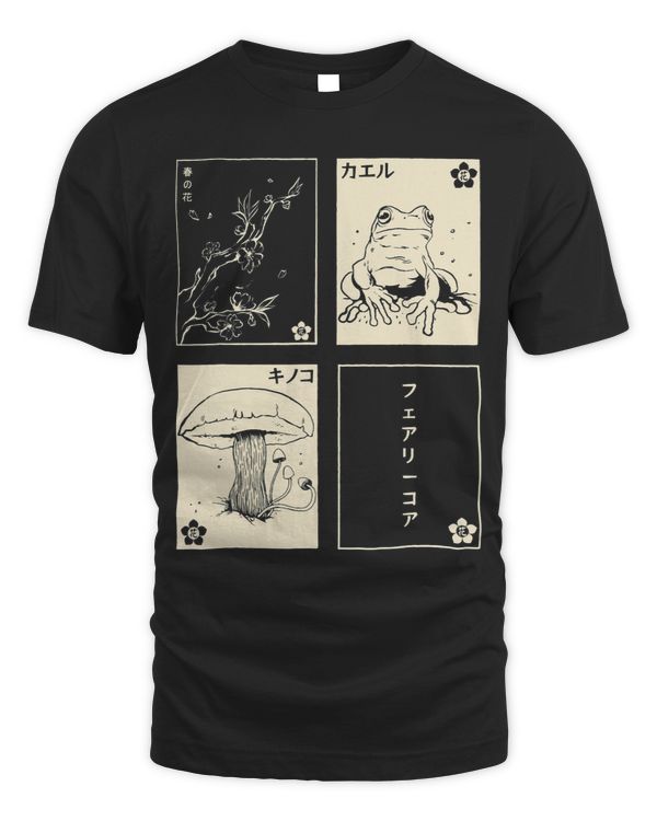 Cottagecore Tarot Cards Fungi Frog Goblincore