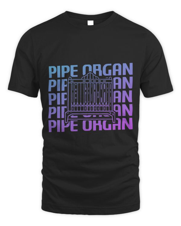 Retro Vintage Classic Pipe Organ Instrument Organist 4