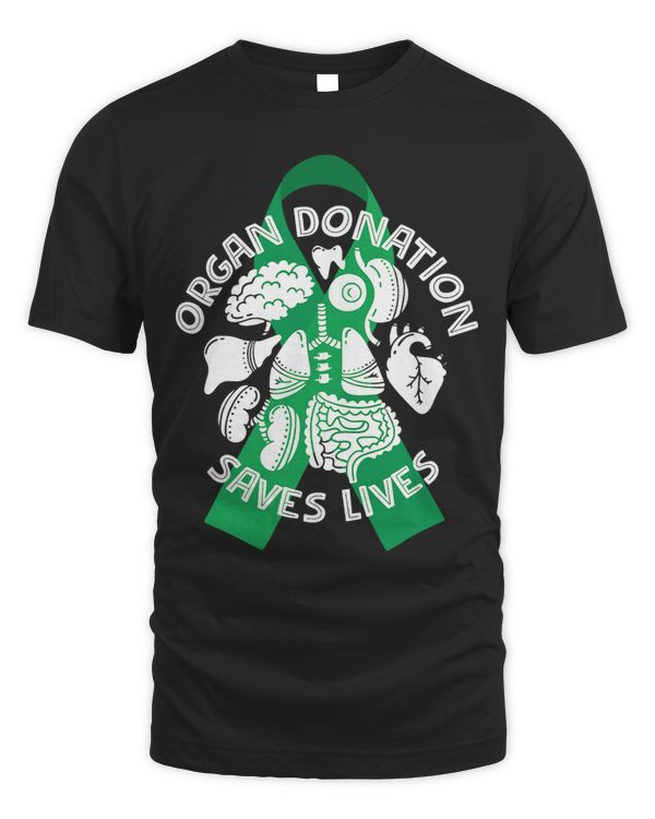 Organ Donation Saves Lives Organ Donors Green Ribbon