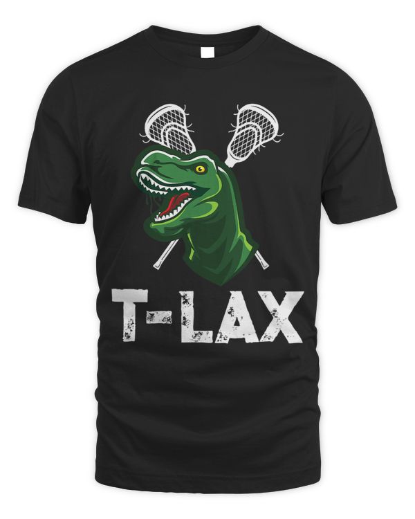 Funny Lacrosse Team Lax Player TLax TRex Humor