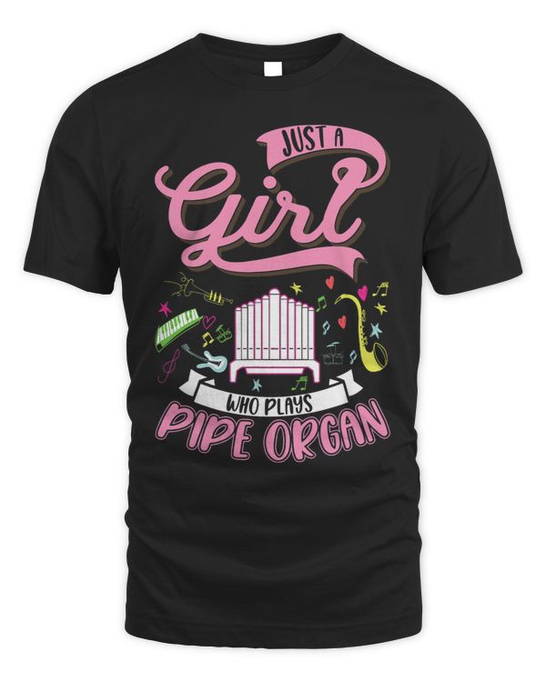 Organ Girl Pipe Organ Player Organist 4