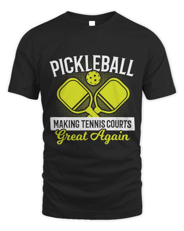 Pickleball Making Tennis Courts Great Again Pickleball