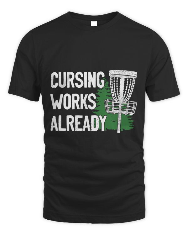 Discgolf Disc Golf Cursing Works Already disc golfer