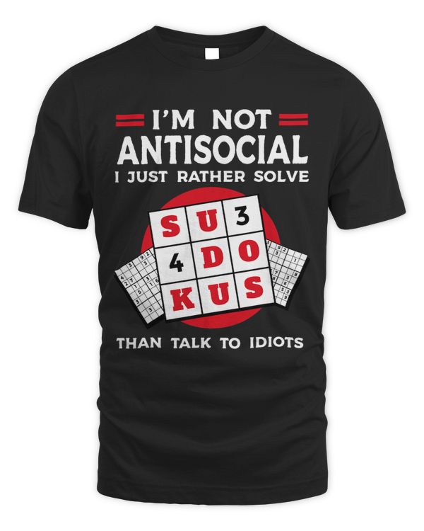 Sudoku saying for number puzzle lovers and Sudoku