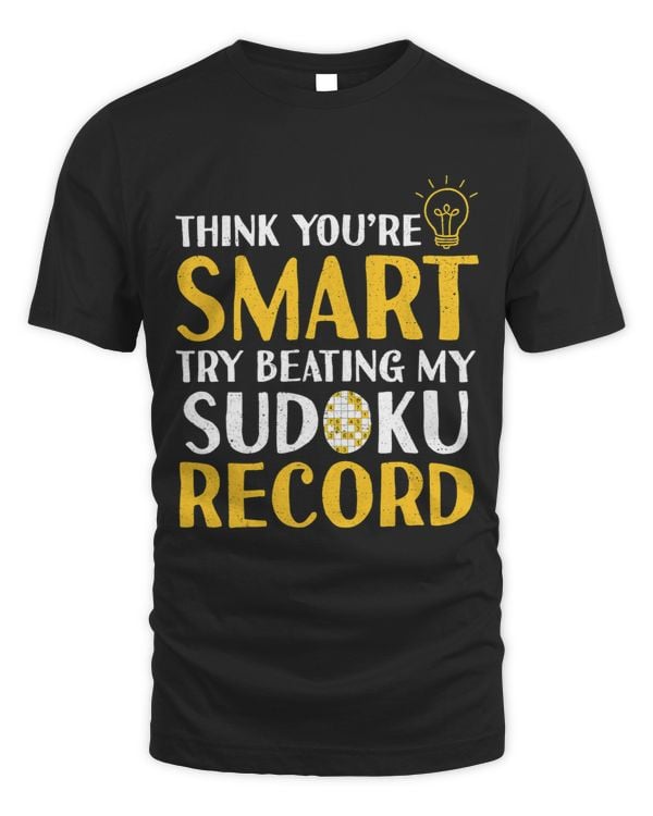 Funny Smart Sudoku Record Sudoku Lovers