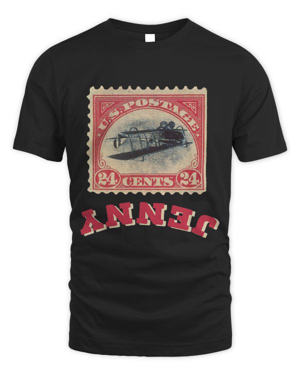 Inverted Jenny Funny Stamp Collecting Tshirt for Philatelist