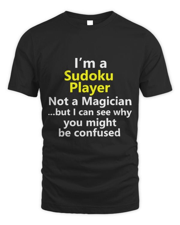 Funny Sudoku Player Job Career Occupation Profession Gift