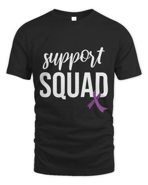 Support Squad Purple Ribbon Pancreatic Cancer Family