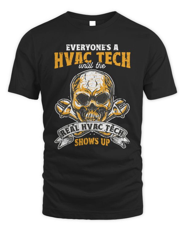 Real HVAC Technician shows up