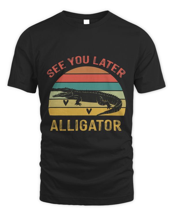 Retrovintage See You Later AlligatorCrocodile ZooGator
