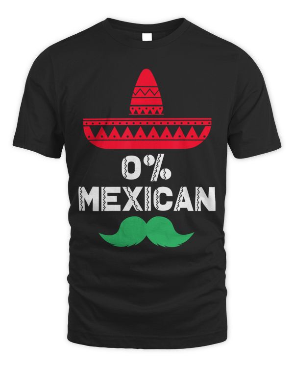 0 Mexican With Sombrero And Mustache For Cinco De Mayo