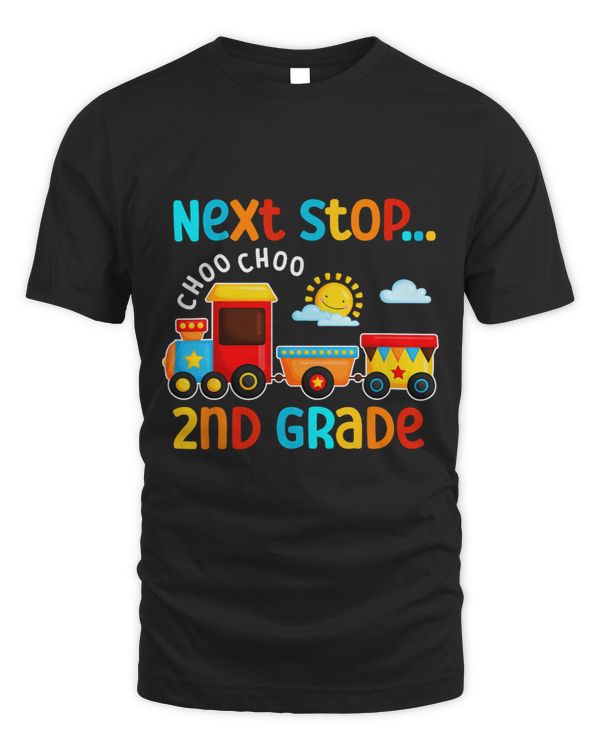 Choo Choo Next Stop 2nd Grade Funny Train Graduation