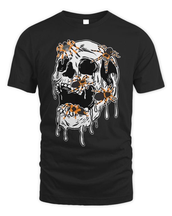 cottagecore spider goth moon phase scul spider goth