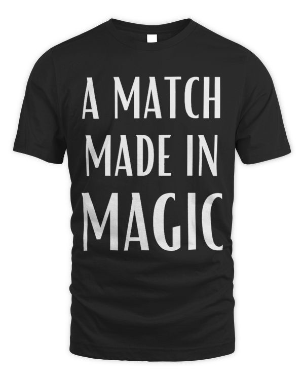 A Match Made In Magic White Text