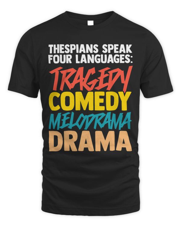 Thespians 2Tragedy Comedy Melodrama Drama Theatre