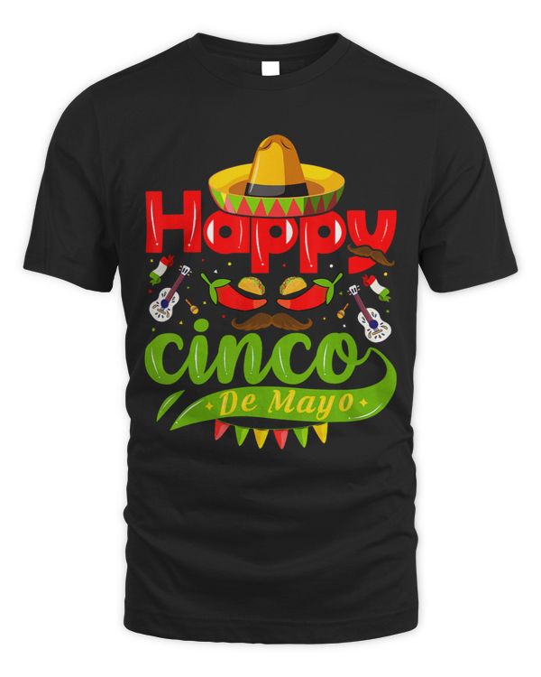 Cinco De Mayo Mexican Fiesta Party Women Men Boys Girls Kids