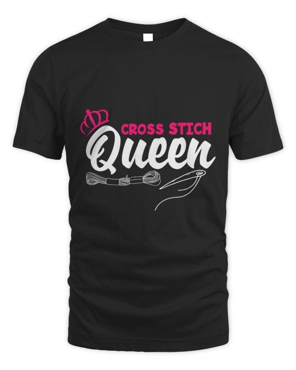 Womens Cross Stitch Queen